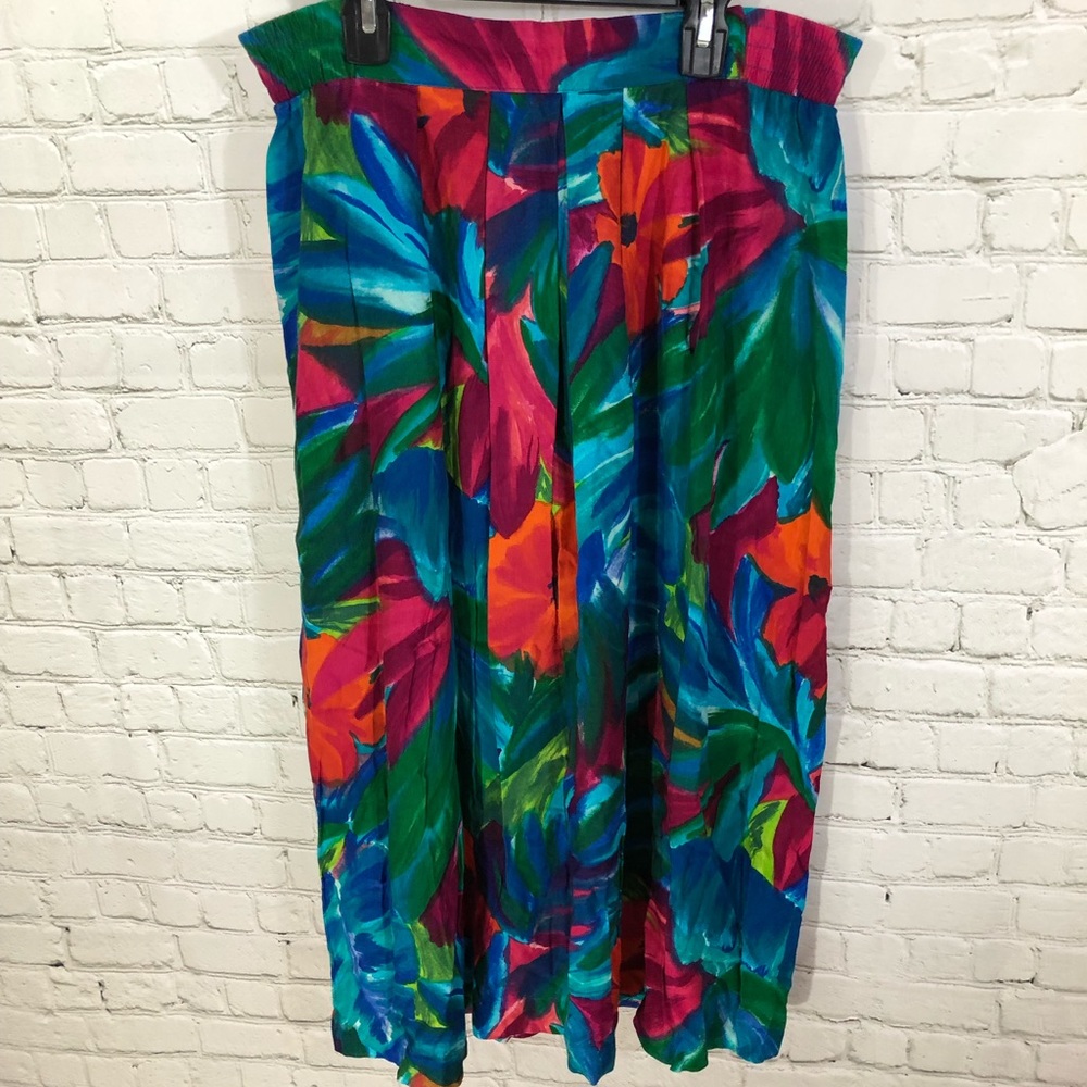 Vintage Floral Skirt